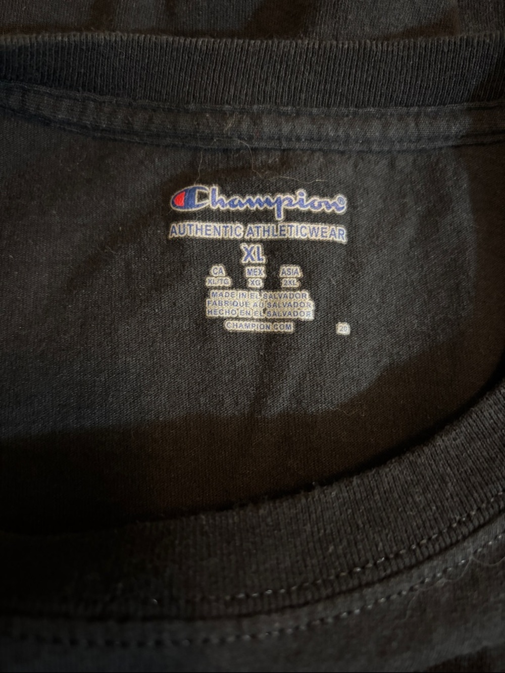 Champion Black Ohio State Graphic Short Sleeve Tee XL - Picture 3 of 3